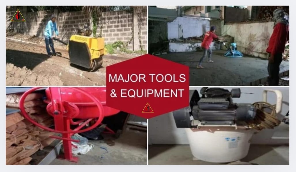 Major Tools and Equipment