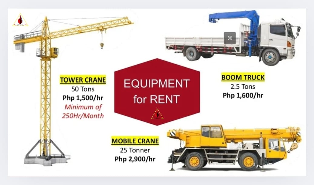 Equipment for Rent